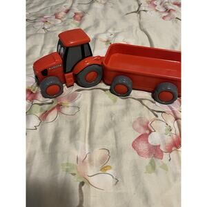 Pre-School Kubota Lil' Orange Farm Tractor and Wagon